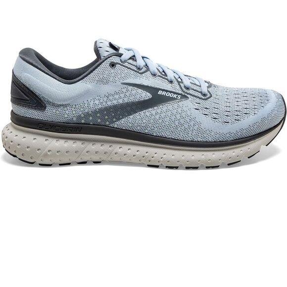 Brooks | Womens Glycerin 18 Running Shoe - Kentucky/Turbulence/Grey | 11-5 Wide - Picture 3 of 11